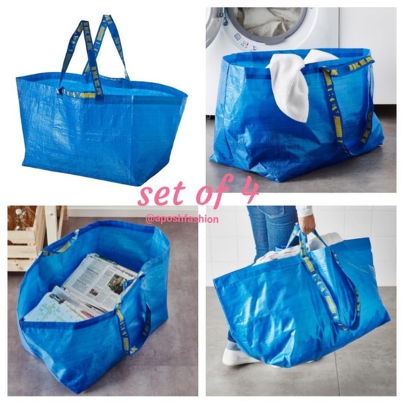 IKEA Handbags - Ikea Large Shopping Bags Size 19 gallon